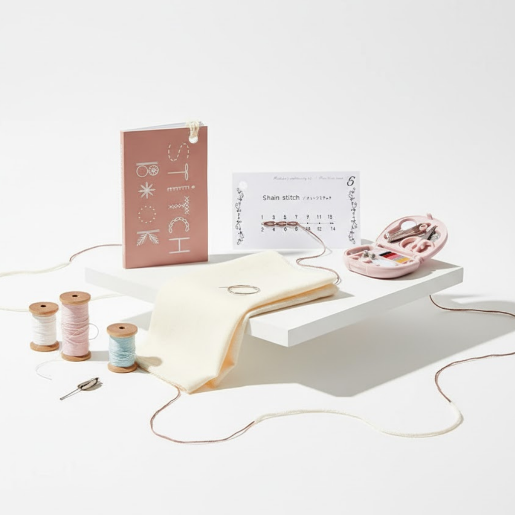 Compact Travel Sewing Kit in Book Design | On-the-Go Repair Essentials