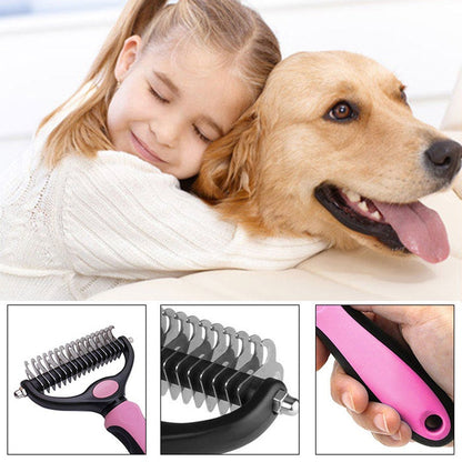 Ultimate Pet Grooming Brush for Cats and Dogs