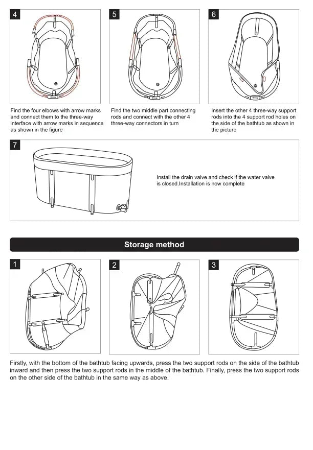 Foldable Cold Plunge Tub for Adults - Portable Ice Bath for Recovery