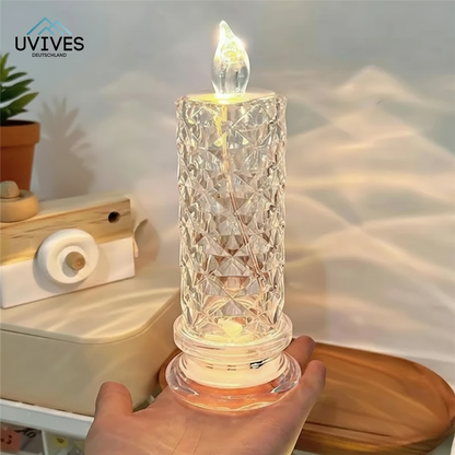 Buy 2 Get 2 Free | LED Candles with Sparkling Crystal Effect