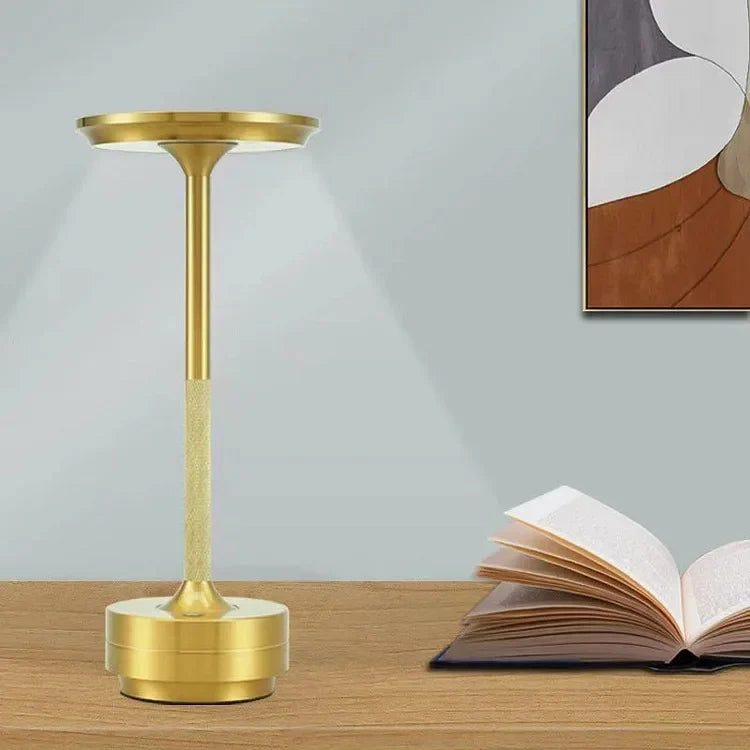 LED Lamp with Rechargeable Battery and Wireless Design