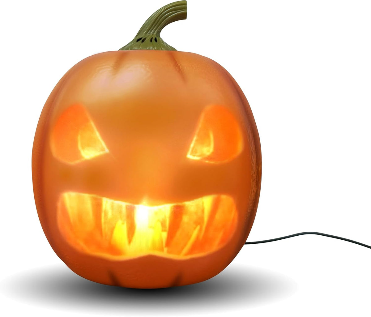 Interactive Halloween Pumpkin with Projector and Motion Sensor