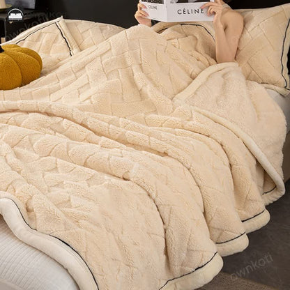 Lightweight Cozy Throw Blanket for Soft Warmth and Comfort
