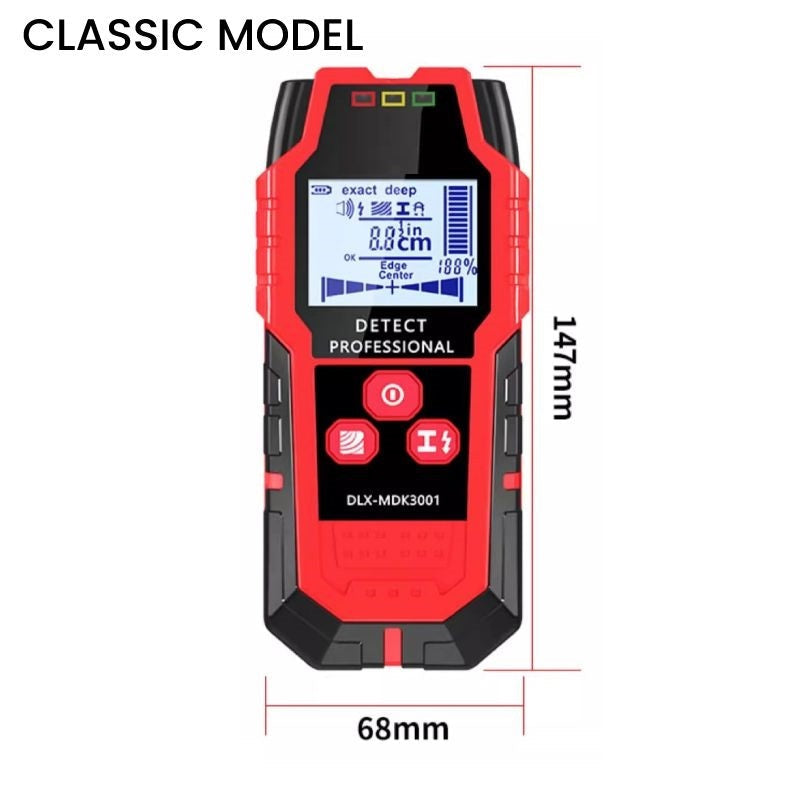 Hidden Pipe and Cable Detector for Safe and Immediate Identification