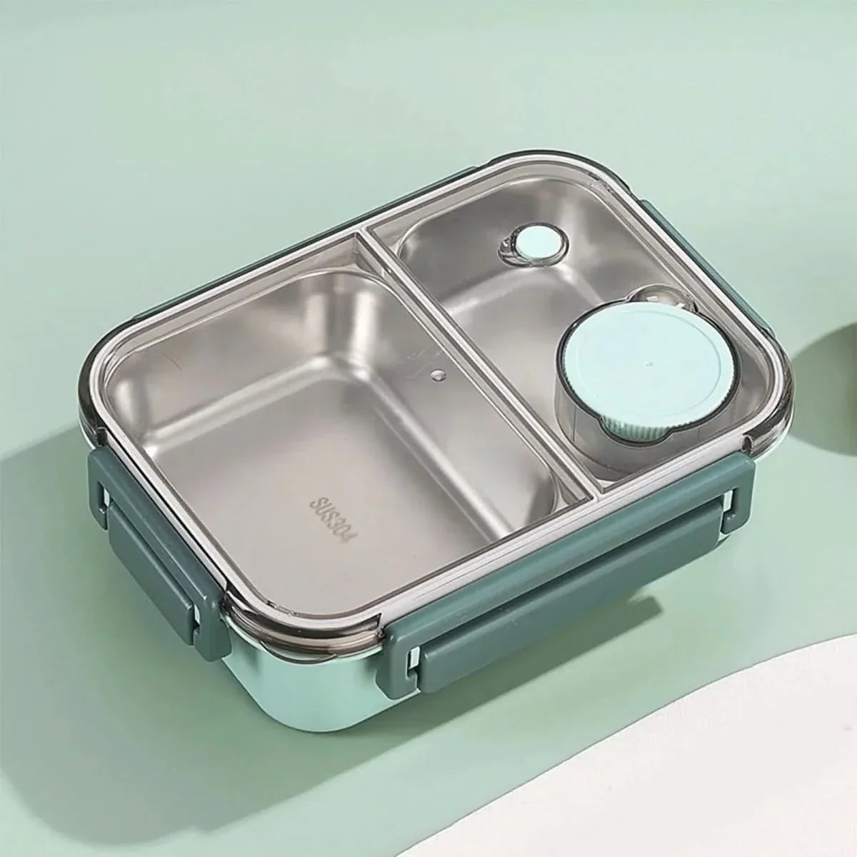 Travel and Work Lunch Container with Portable Heating Function