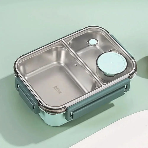 Travel and Work Lunch Container with Portable Heating Function