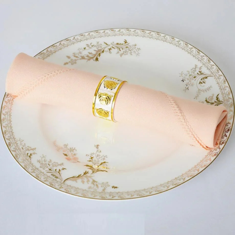 Set of 10 Durable Wrinkle-Free Cloth Napkins for Any Occasion