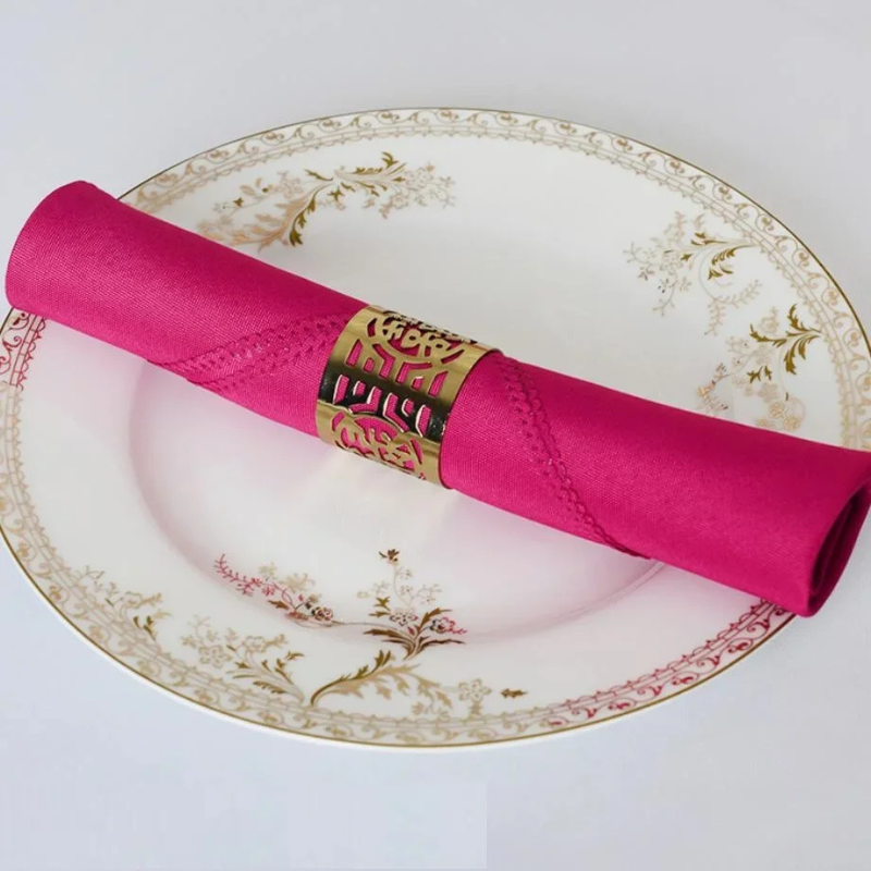 Set of 10 Durable Wrinkle-Free Cloth Napkins for Any Occasion