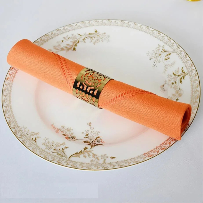 Set of 10 Durable Wrinkle-Free Cloth Napkins for Any Occasion