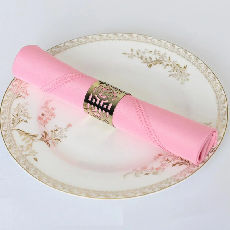 Set of 10 Durable Wrinkle-Free Cloth Napkins for Any Occasion