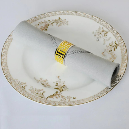 Set of 10 Durable Wrinkle-Free Cloth Napkins for Any Occasion