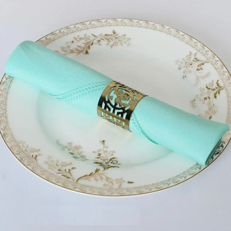 Set of 10 Durable Wrinkle-Free Cloth Napkins for Any Occasion