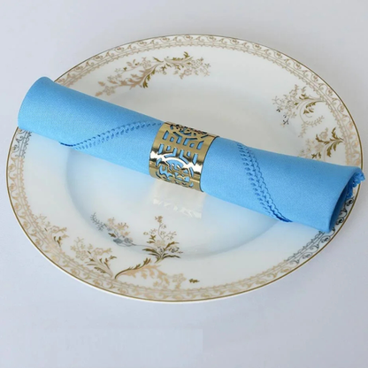 Set of 10 Durable Wrinkle-Free Cloth Napkins for Any Occasion