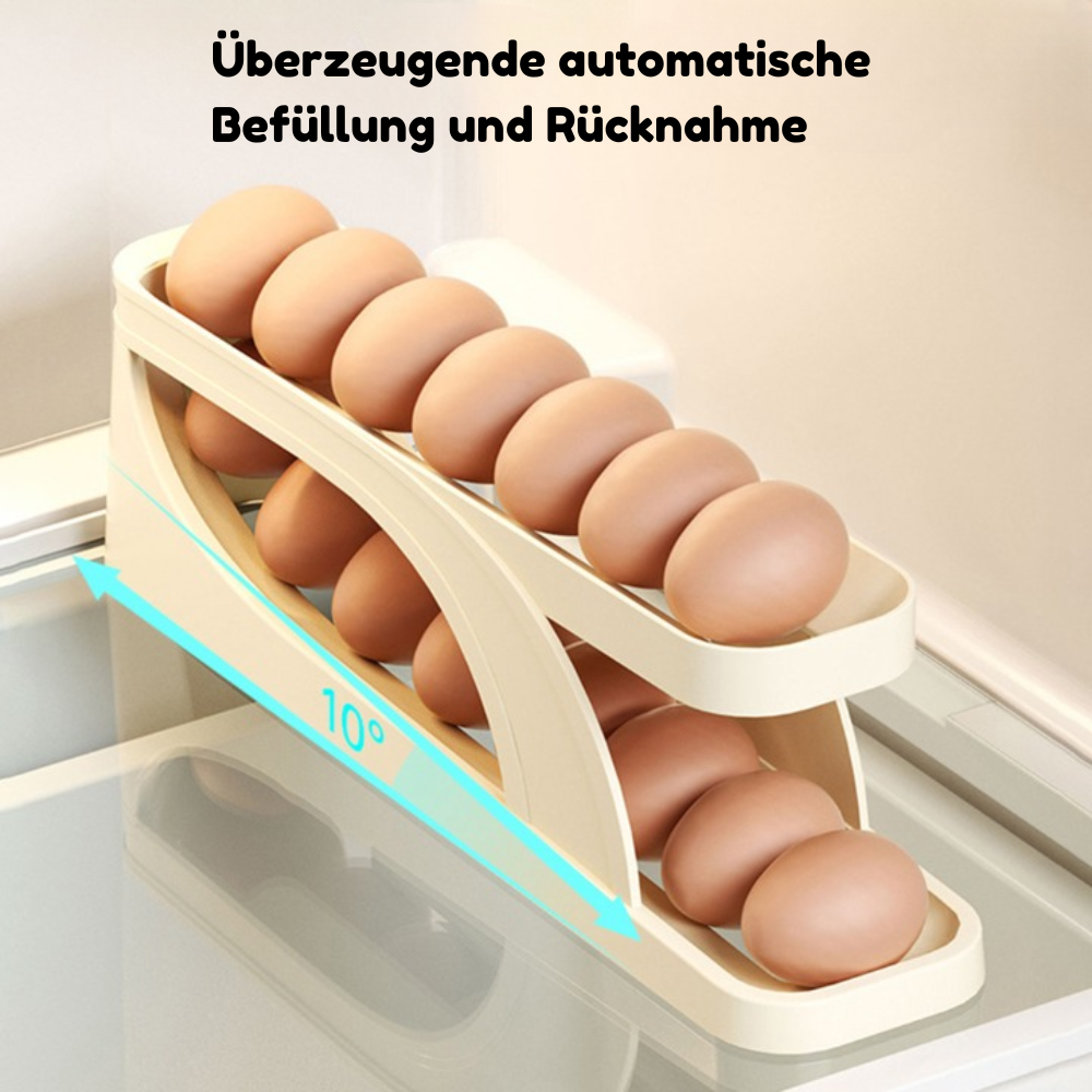 Double Your Freshness: Egg Keeper Organizer