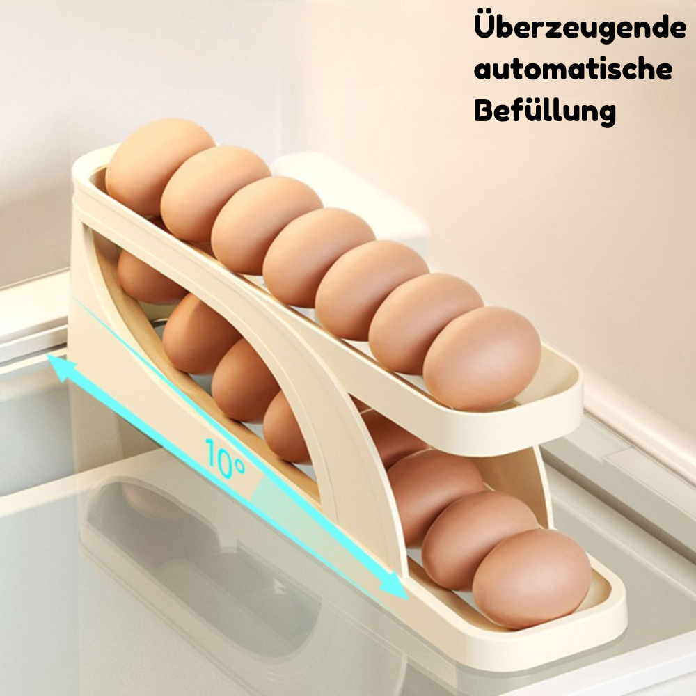 Double Your Freshness: Egg Keeper Organizer