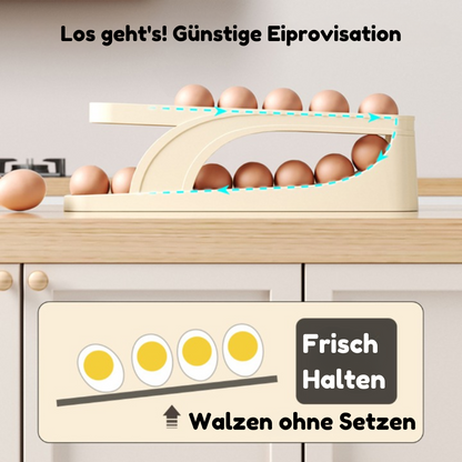 Double Your Freshness: Egg Keeper Organizer