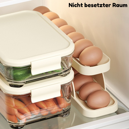 Double Your Freshness: Egg Keeper Organizer