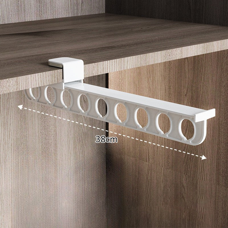 Double the Convenience | SmartCloth Rack for Effortless Wardrobe Organization