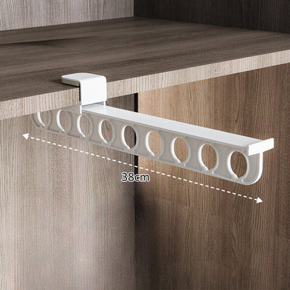Double the Convenience | SmartCloth Rack for Effortless Wardrobe Organization