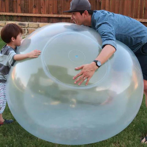 Double the Fun: Inflatable Bouncing Bubble Balls for Outdoor Play!