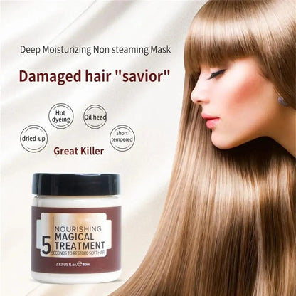 Revive & Shine | SilkGlow Hair Revival Mask for Lustrous Locks