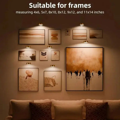 Illuminate Your Art with the Magnetic LED Picture Light