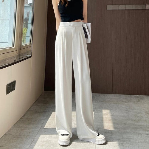 Elevate Your Style with Breezy High-Waisted Trousers