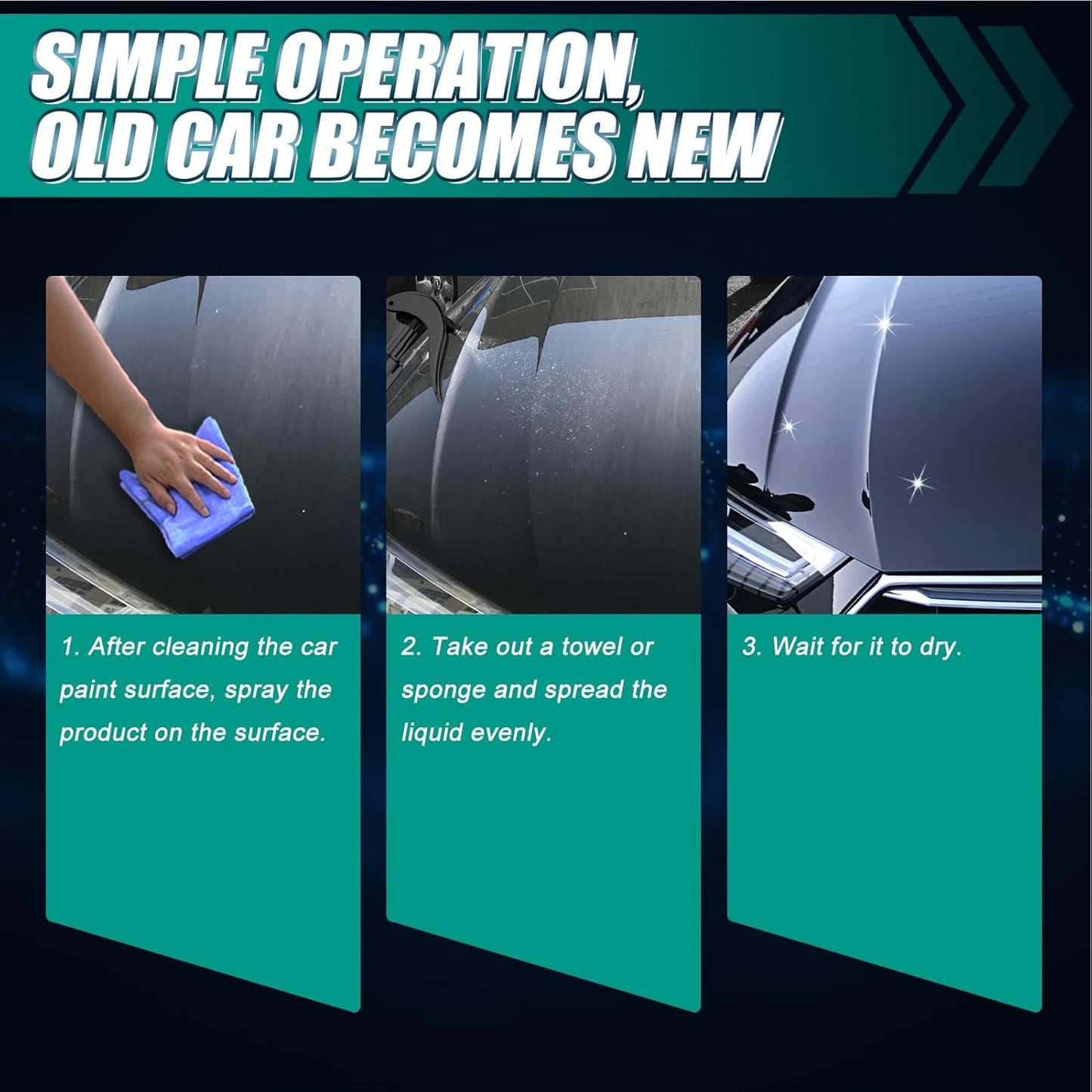 Revive Your Car's Shine Instantly with ShineGuard Spray