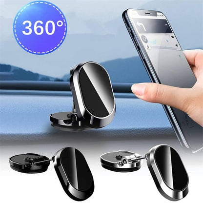 Magnetic Phone Holder – Foldable & 360° Rotatable | Strong Magnet Power | Buy 1 Get 1 Free
