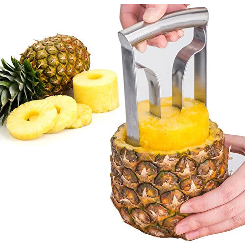 Quick Pineapple Slicer – Stainless Steel Cutter Tool