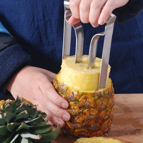 Quick Pineapple Slicer – Stainless Steel Cutter Tool