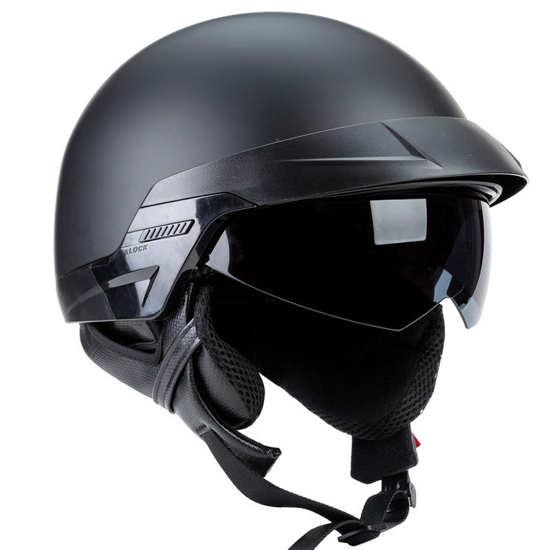 Scooter Helmet with Built-in Visor for Enhanced Safety