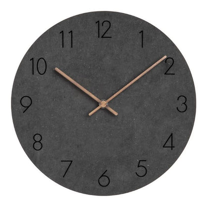 Nordic Design Silent Wall Clock – NordWhisper Style Timepiece