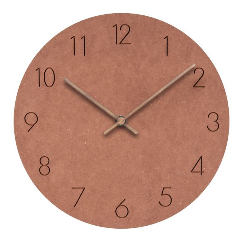 Nordic Design Silent Wall Clock – NordWhisper Style Timepiece