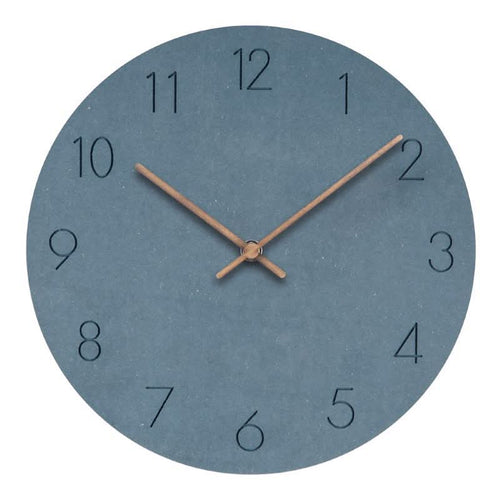 Nordic Design Silent Wall Clock – NordWhisper Style Timepiece