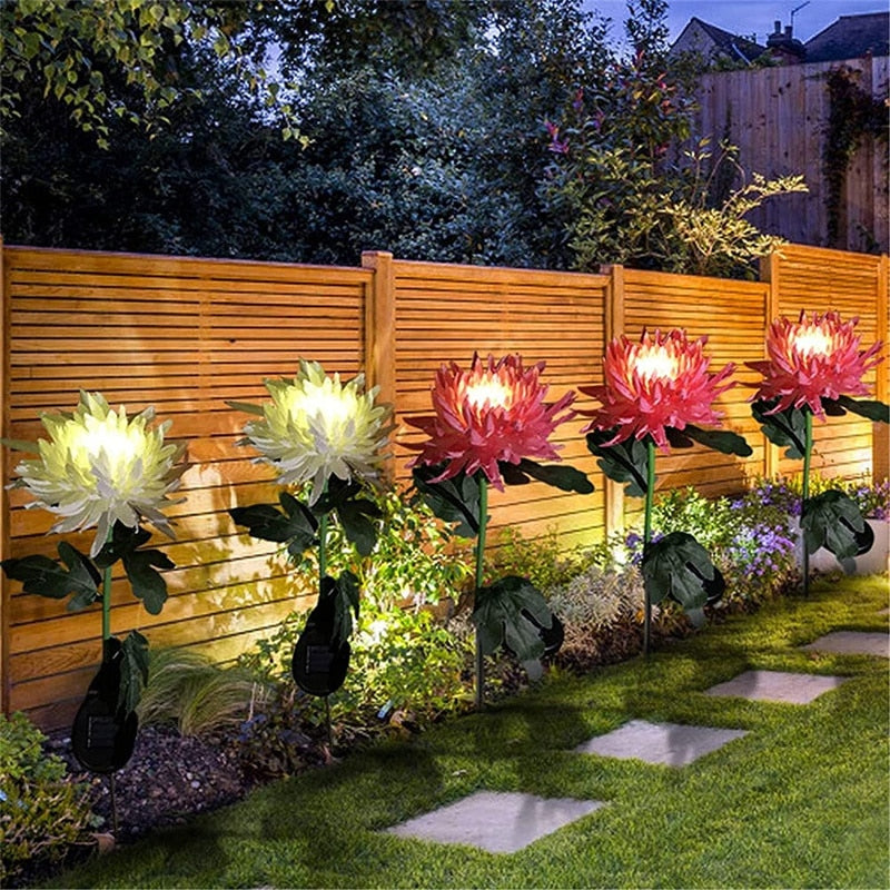 Transform Your Garden with Effortless Solar Flower Lights