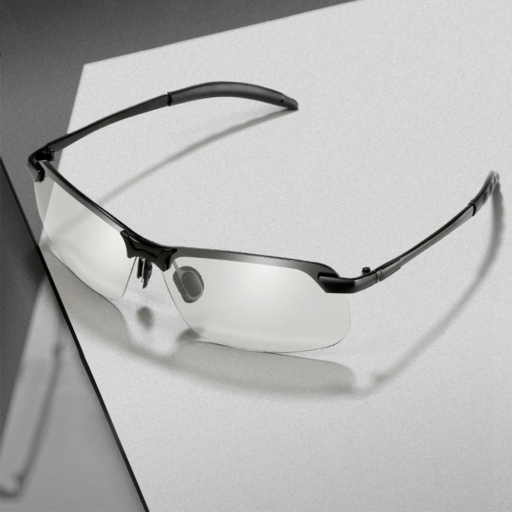 Photochromatic Sunglasses with Polarized Lenses and Anti-Glare Coating