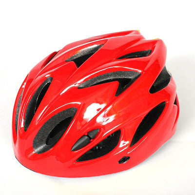 Ventilated Bicycle Helmet with Aerodynamic Design