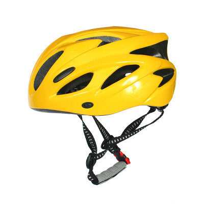 Ventilated Bicycle Helmet with Aerodynamic Design