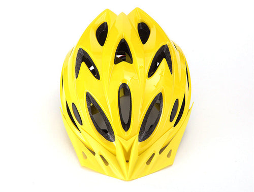 Ventilated Bicycle Helmet with Aerodynamic Design