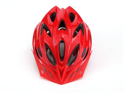 Ventilated Bicycle Helmet with Aerodynamic Design
