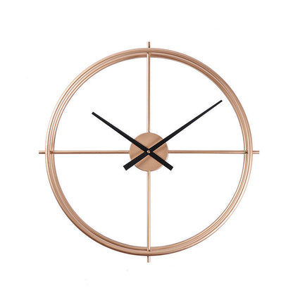Large 20-Inch Silent Wall Clock in Nordic Minimalist Style