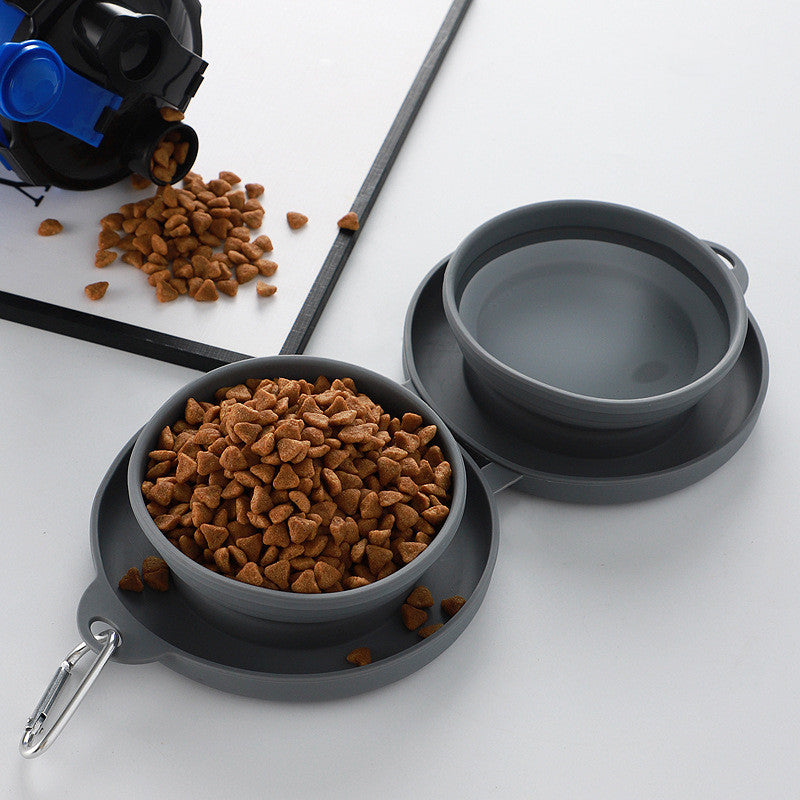 Travel Bowl for Food and Water – Compact Pet Dish