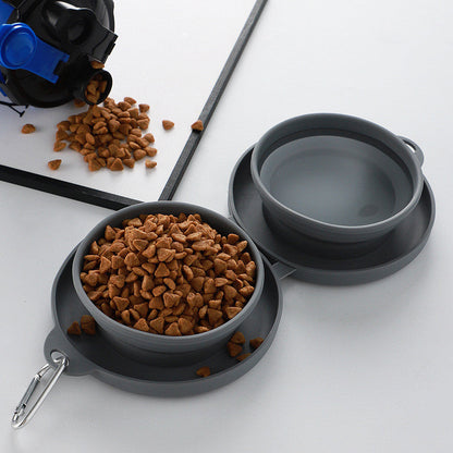 Travel Bowl for Food and Water – Compact Pet Dish