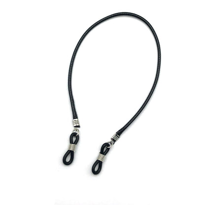 Leather Eyewear Strap with Adjustable Fit