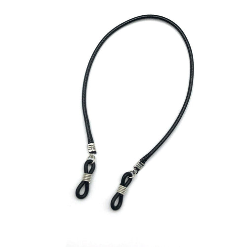 Leather Eyewear Strap with Adjustable Fit