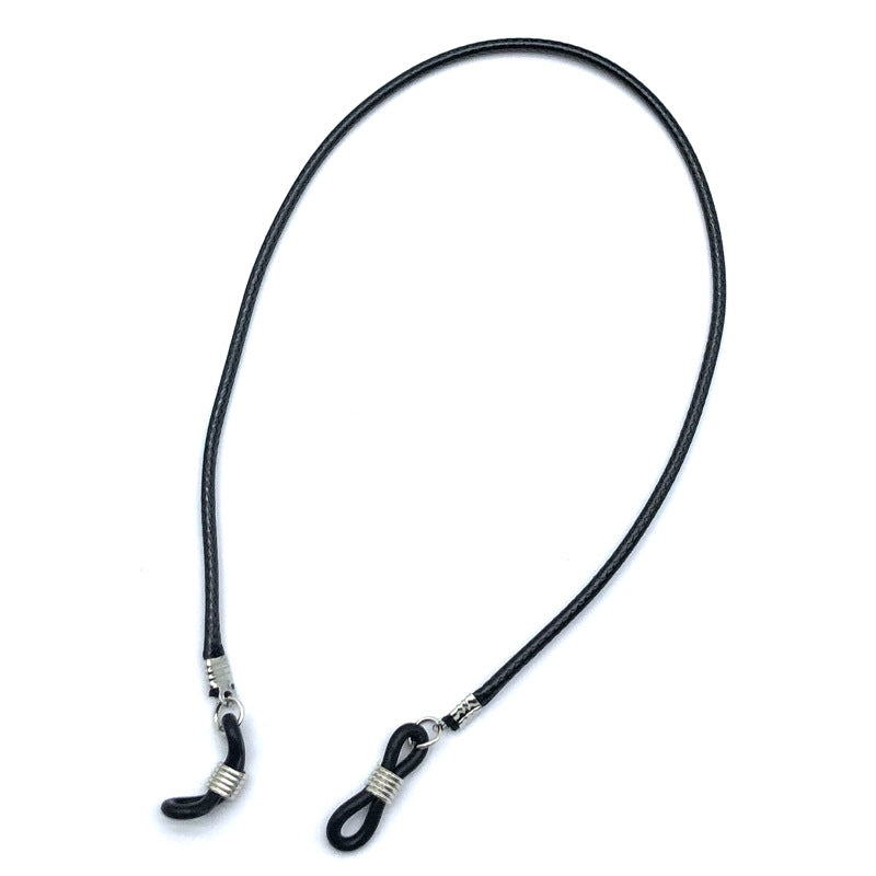 Leather Eyewear Strap with Adjustable Fit