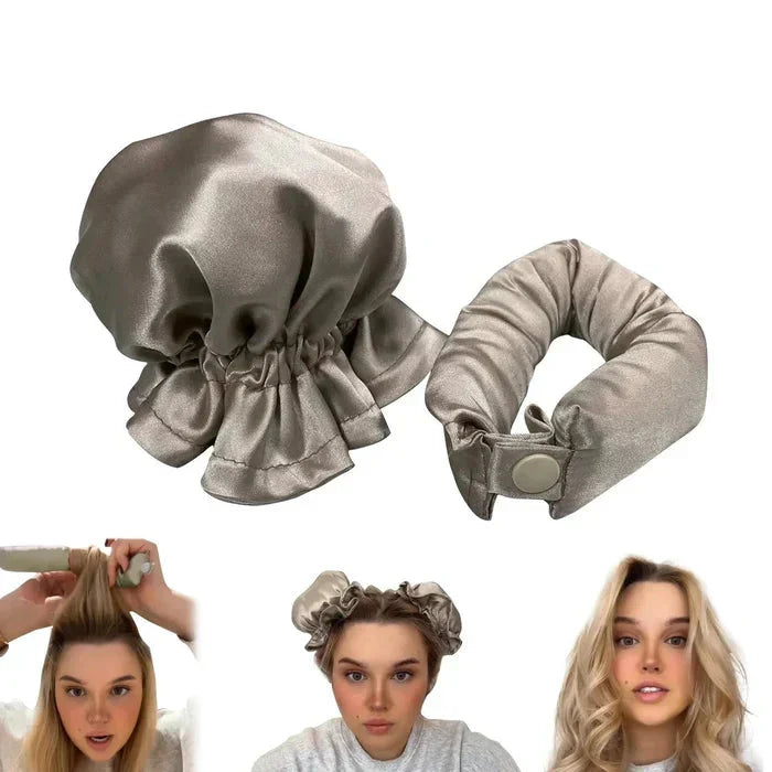 Heat-Free Curlers Set in Satin Finish