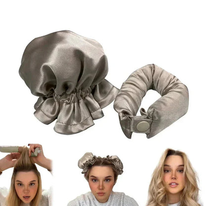 Heat-Free Curlers Set in Satin Finish