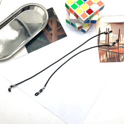 Leather Eyewear Strap with Adjustable Fit